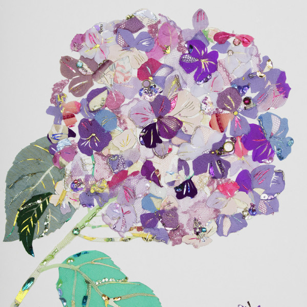 「花に聞く」展 − ”紫陽花”